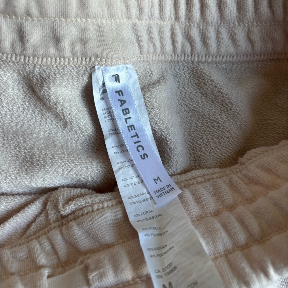 Fabletics Light Pink Lounge/Jogger Pants- Medium
